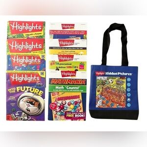 Highlights Magazines Youth Educational Reading Bundle.